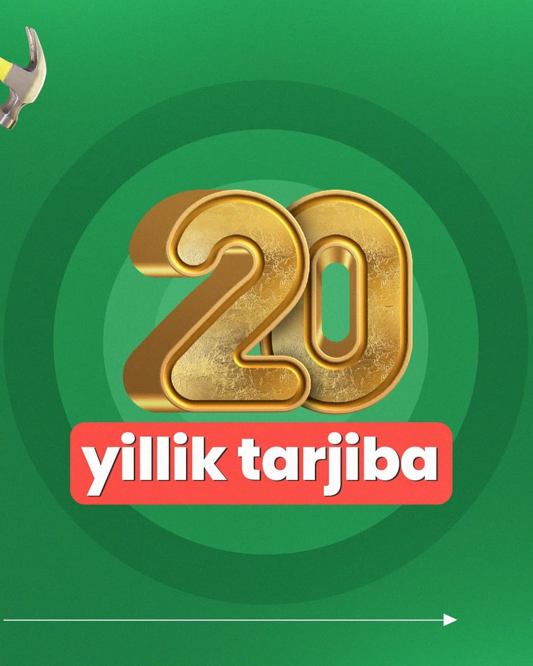 20 yillik tajriba